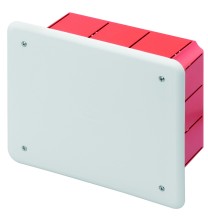 Cassetta di derivazione da incasso 160x130x70 con coperchio e viti Gewiss GW48005