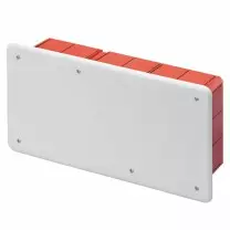 Cassetta di derivazione da incasso 294x152x75 con coperchio e viti Gewiss GW48007