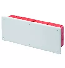 Cassetta di derivazione da incasso 392x152x75 con coperchio e viti Gewiss GW48008