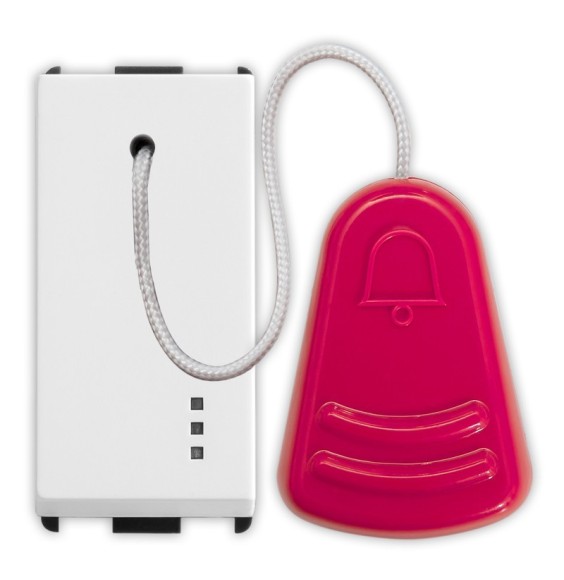 Pulsante a tirante Unipolare NO 10A illuminabile Pixia Bianca Master 11030