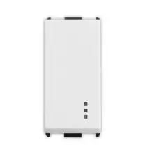 Pulsante Unipolare 10A illuminabile serie Pixia Bianca Master 11005