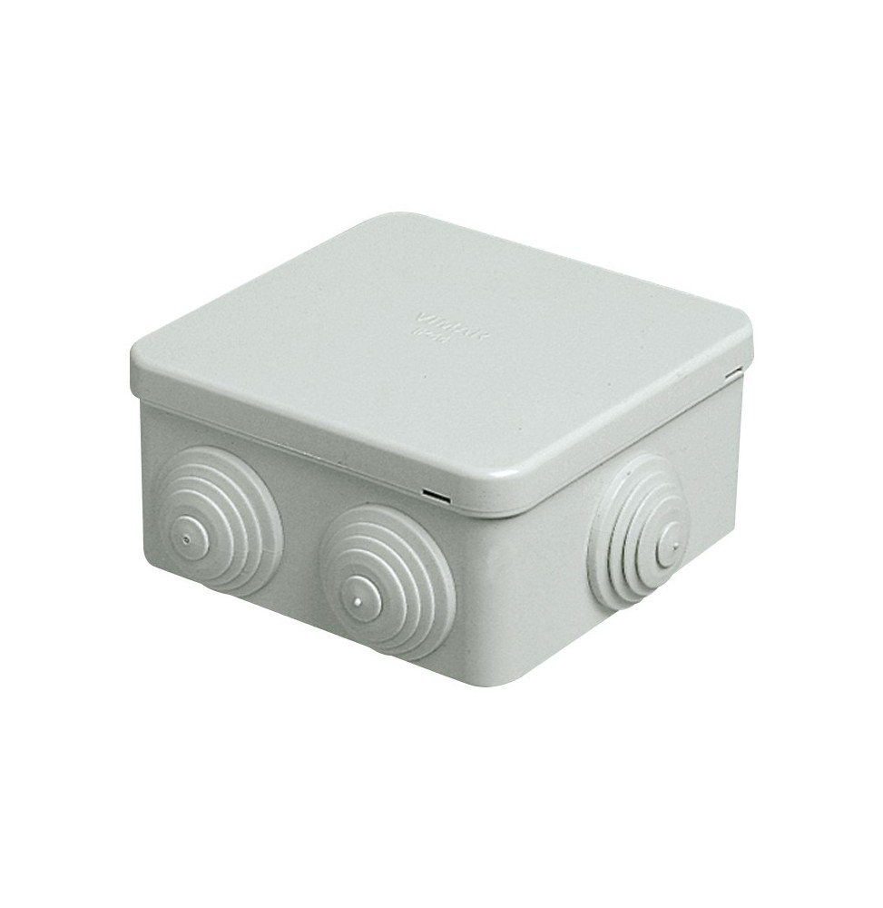 Cassetta di derivazione con passacavi IP44 80x80x40 Vimar V55003
