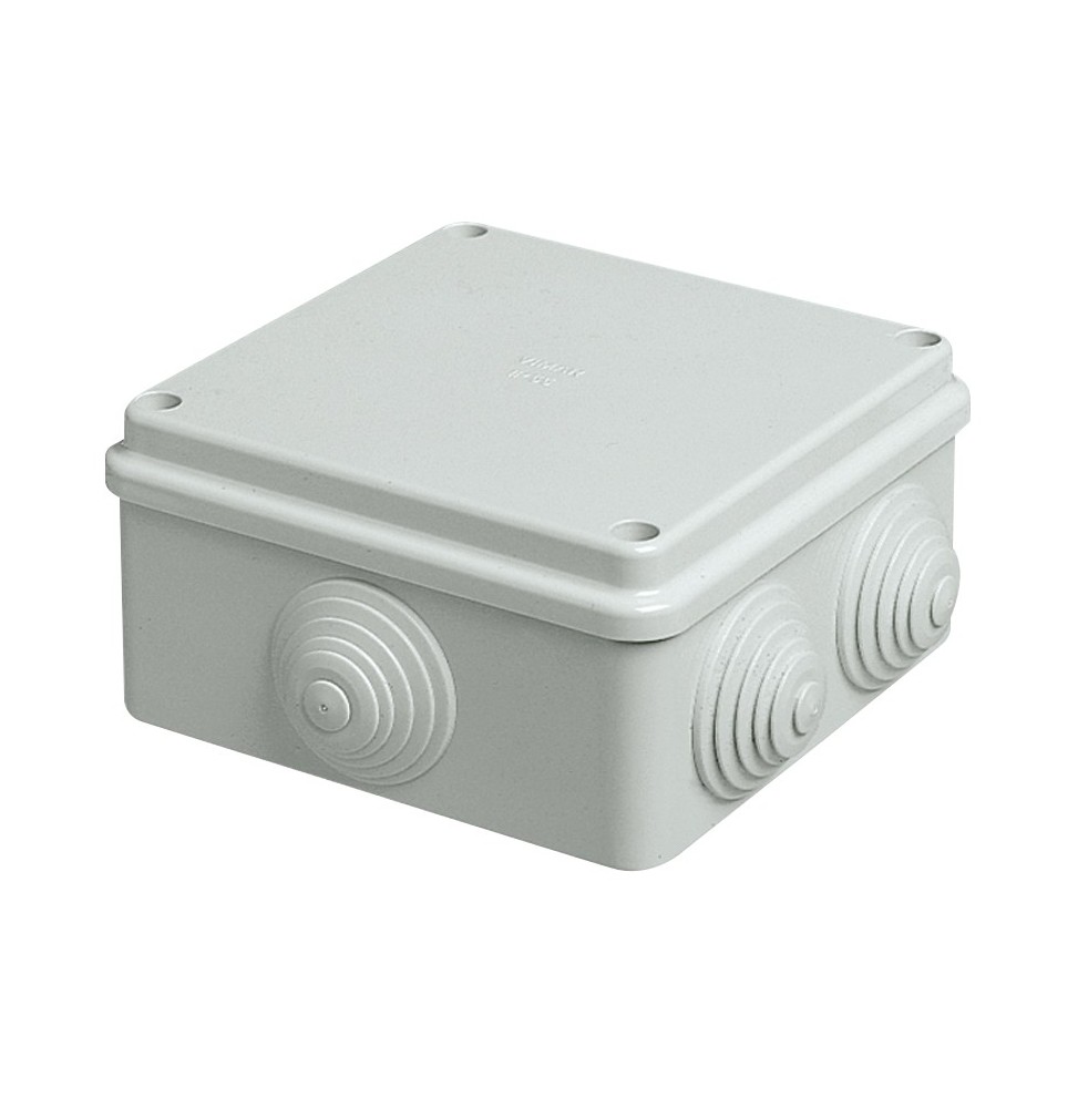 Scatola di derivazione IP55 100x100x50 con passacavi Vimar V55104