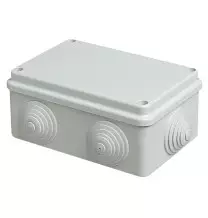 Scatola di derivazione IP55 120x80x50mm con passacavi Vimar V55105