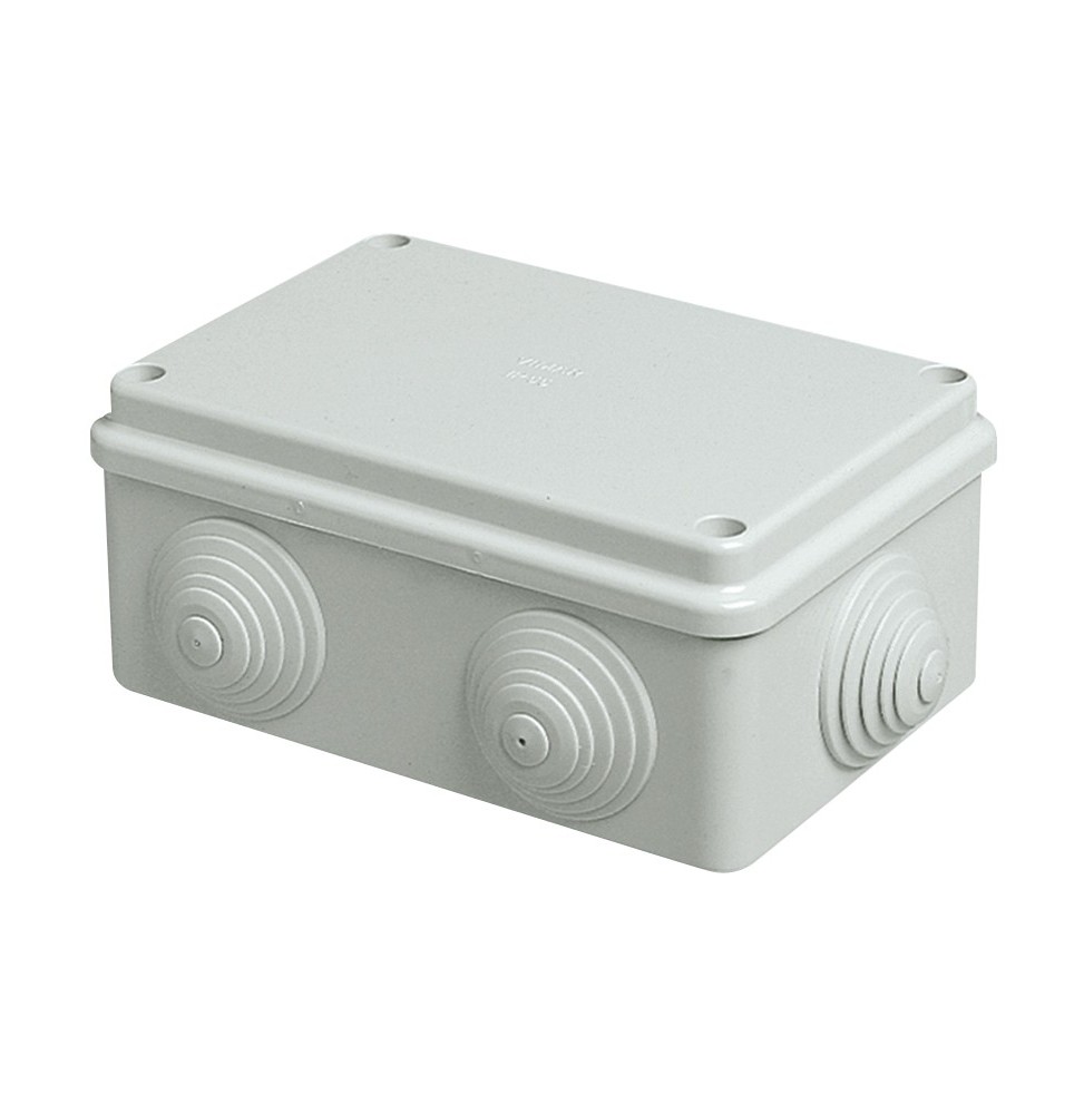 Scatola di derivazione IP55 120x80x50mm con passacavi Vimar V55105