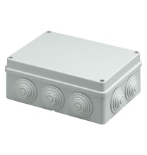Scatola di derivazione IP55 190x140x70mm con passacavi Vimar V55107