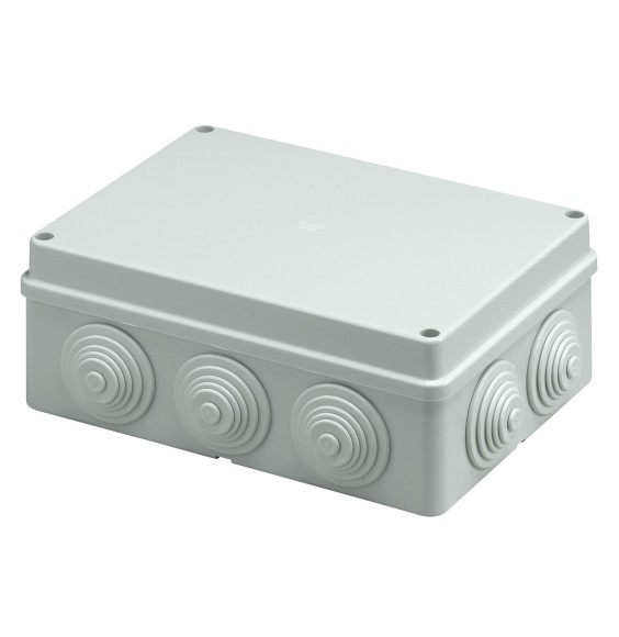 Scatola di derivazione IP55 190x140x70mm con passacavi Vimar V55107