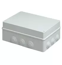 Scatola di derivazione IP55 240x190x90 mm con passacavi Vimar V55108