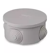 Cassetta di derivazione IP44 da esterno diametro 80 con passacavi Master M03001