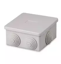 Cassetta di derivazione IP44 da esterno 80x80x40 con passacavi Master M03002