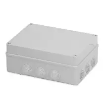 Cassetta di derivazione IP55 300x220x120 con passacavi Master M03105