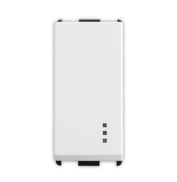 Invertitore  16A illuminabile Pixia Bianca Master 11004