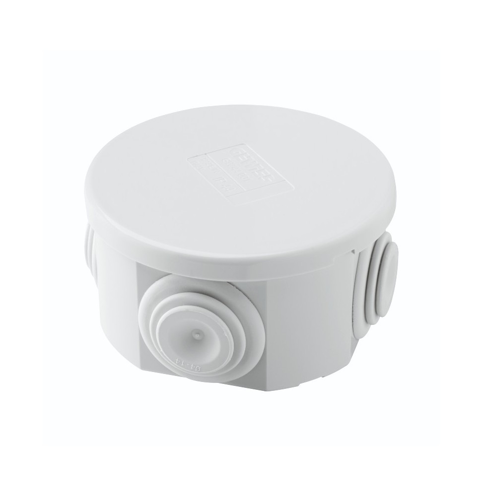 Cassetta di derivazione diametro 65 con coperchio a scatto GEWISS GW44001