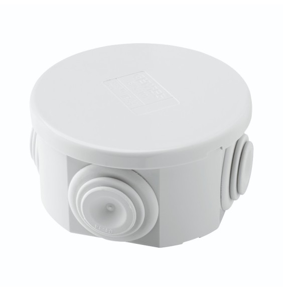 Cassetta di derivazione diametro 65 con coperchio a scatto GEWISS GW44001