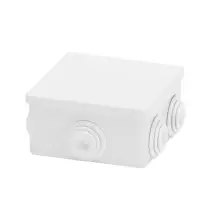 Cassetta di derivazione 80x80x40 con coperchio a scatto GEWISS GW44003