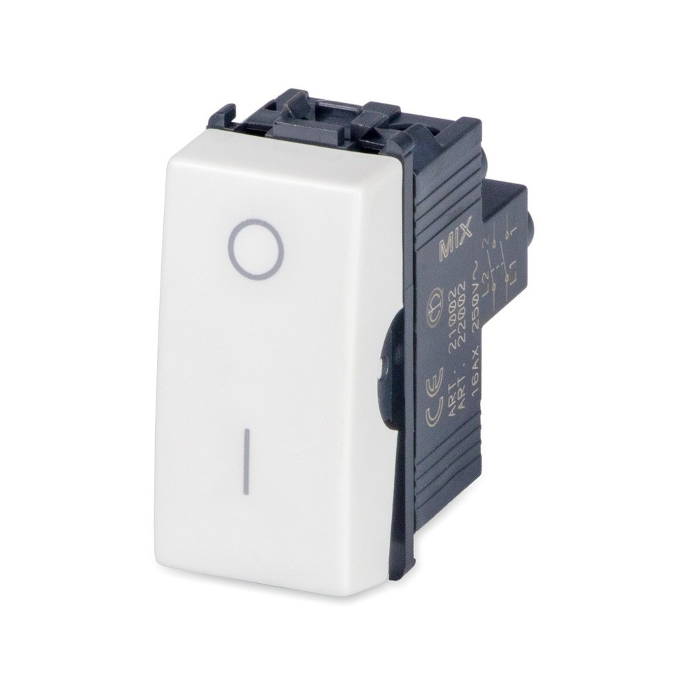 Interruttore Bipolare bianco Master Mix 16A 250V  21002