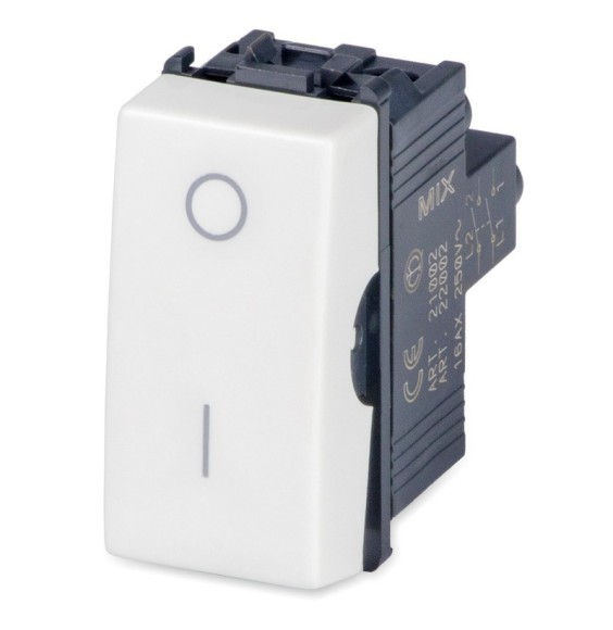 Interruttore Bipolare bianco Master Mix 16A 250V  21002