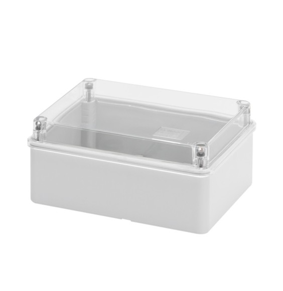 Cassetta di derivazione 150X110X70 coperchio trasparente Gewiss GW44426