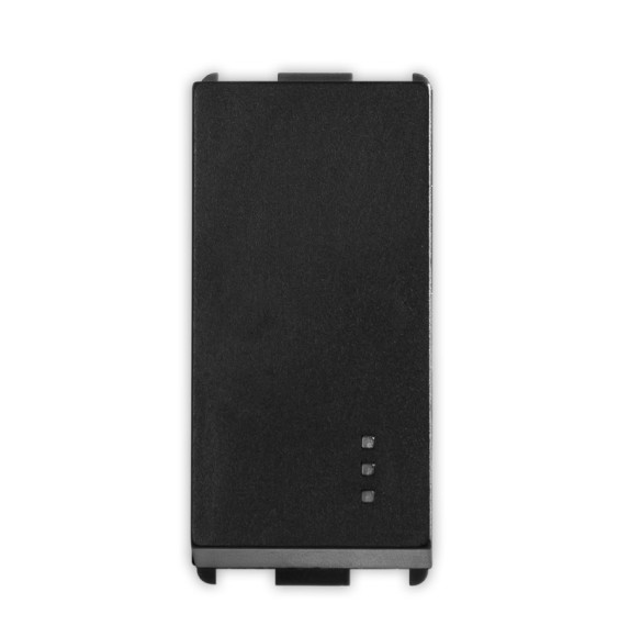 Interruttore  Unipolare 10A illuminabile Pixia Nera Master 14000
