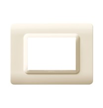 Placca Tecnopolimero 44 3 moduli Sabbia AVE 44PY03SA