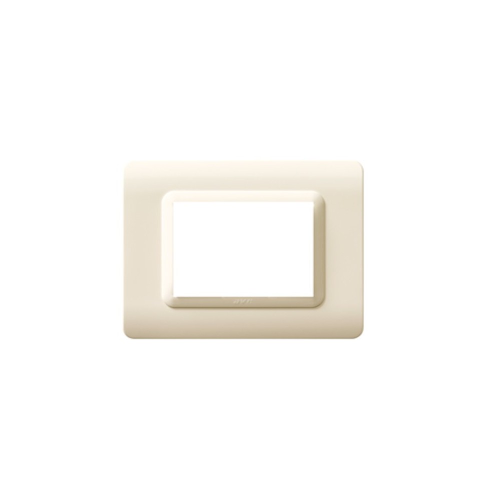 Placca Tecnopolimero 44 3 moduli Sabbia AVE 44PY03SA