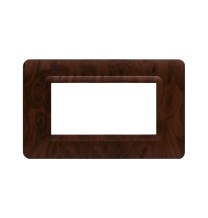 Placca 4 moduli Radicata opaca AVE 44PY04RD Tecnopolimero Sistema 44