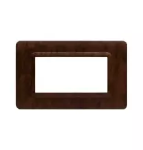 Placca 4 moduli Radicata opaca AVE 44PY04RD Tecnopolimero Sistema 44