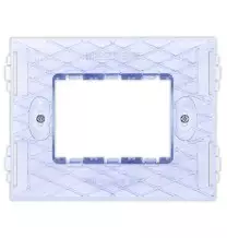 Supporto 3 posti per scatole rettangolari Master Pixia 14SP103