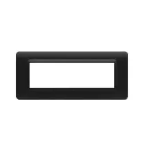 Placca 7 moduli grigio tekla AVE 44PY07GTK Tecnopolimero Sistema 44