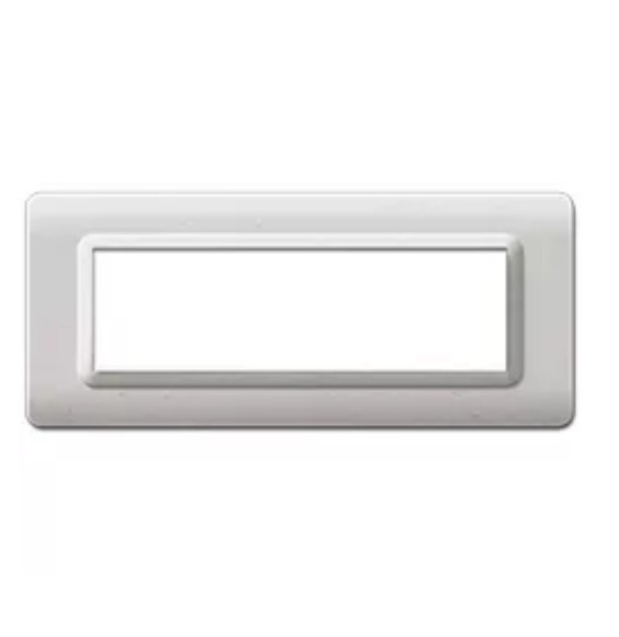 Placca 7 moduli in marmo Tecnopolimero Sistema 44 AVE 44PY07M