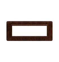 Placca 7 moduli Radica opaca Tecnopolimero AVE Sistema 44 44PY07RD
