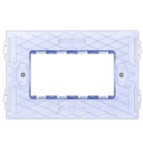 Supporto 4 posti per scatole rettangolari Master Pixia 14SP104
