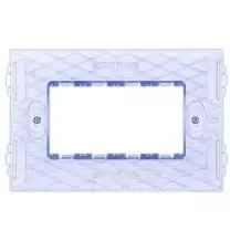 Supporto 4 posti per scatole rettangolari Master Pixia 14SP104