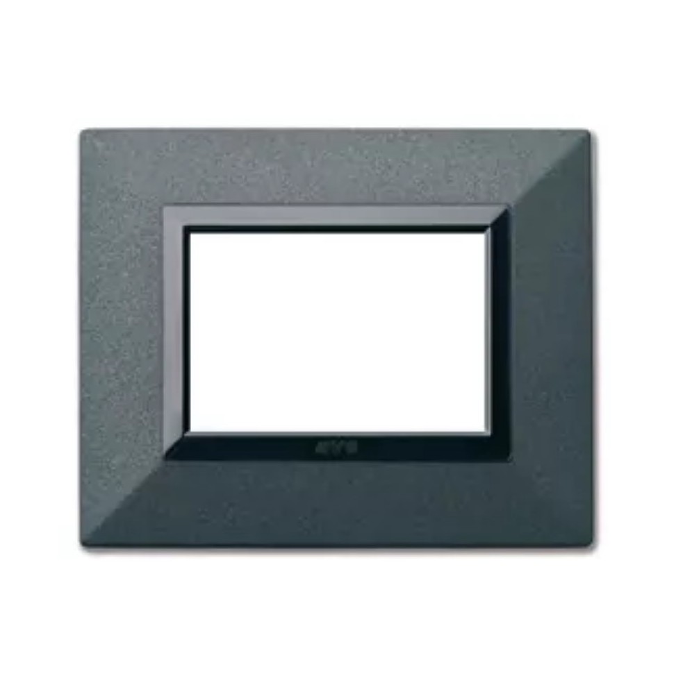 Placca AVE Zama 44 Grafite 3 moduli 44P93GF