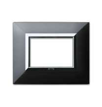 Placca Ave Zama44 Grigio Tekla 3 moduli 44P93GTK