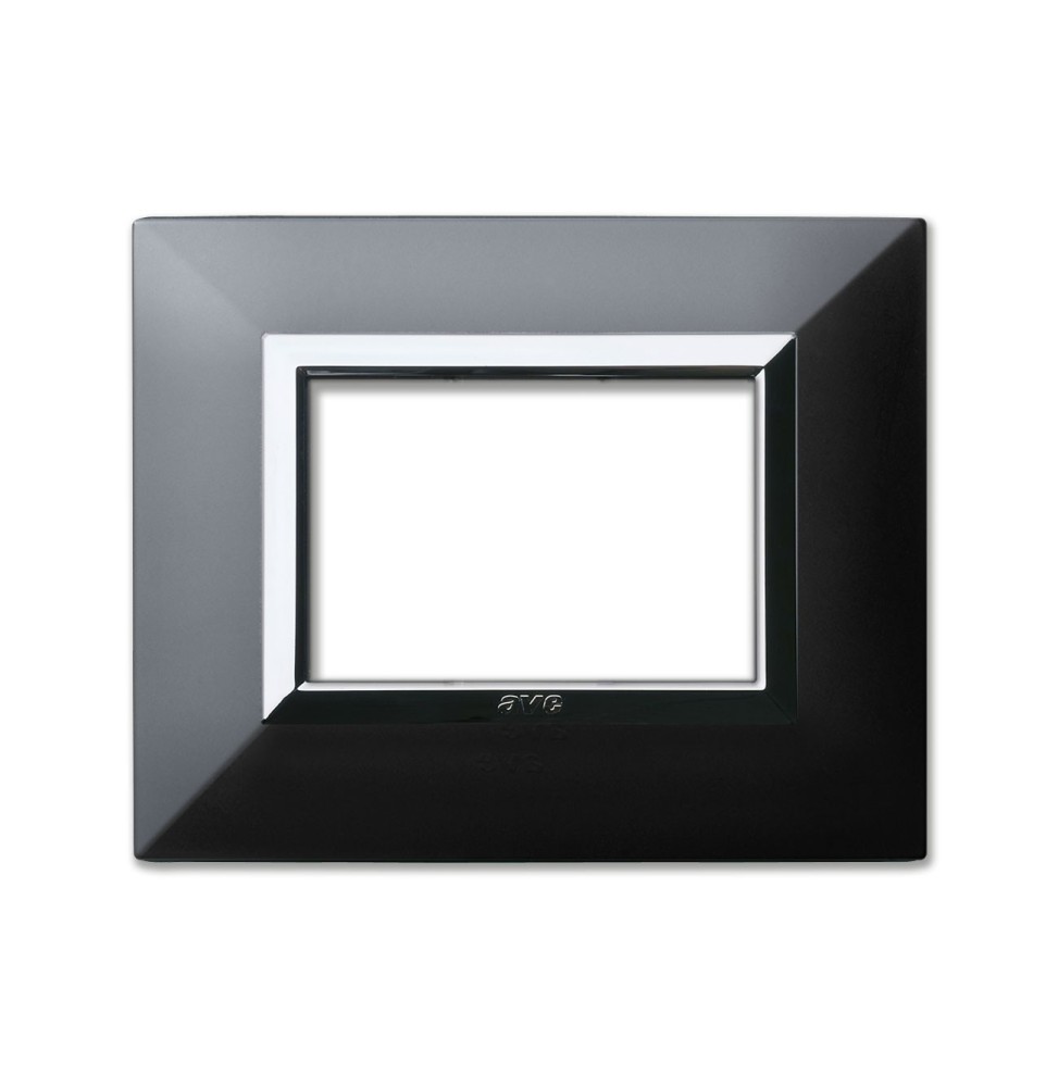 Placca Ave Zama44 Grigio Tekla 3 moduli 44P93GTK