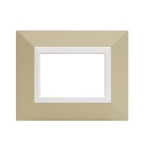 Placca personalizzabile Ave Zama 44 3 moduli 44P93PERS