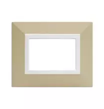 Placca personalizzabile Ave Zama 44 3 moduli 44P93PERS