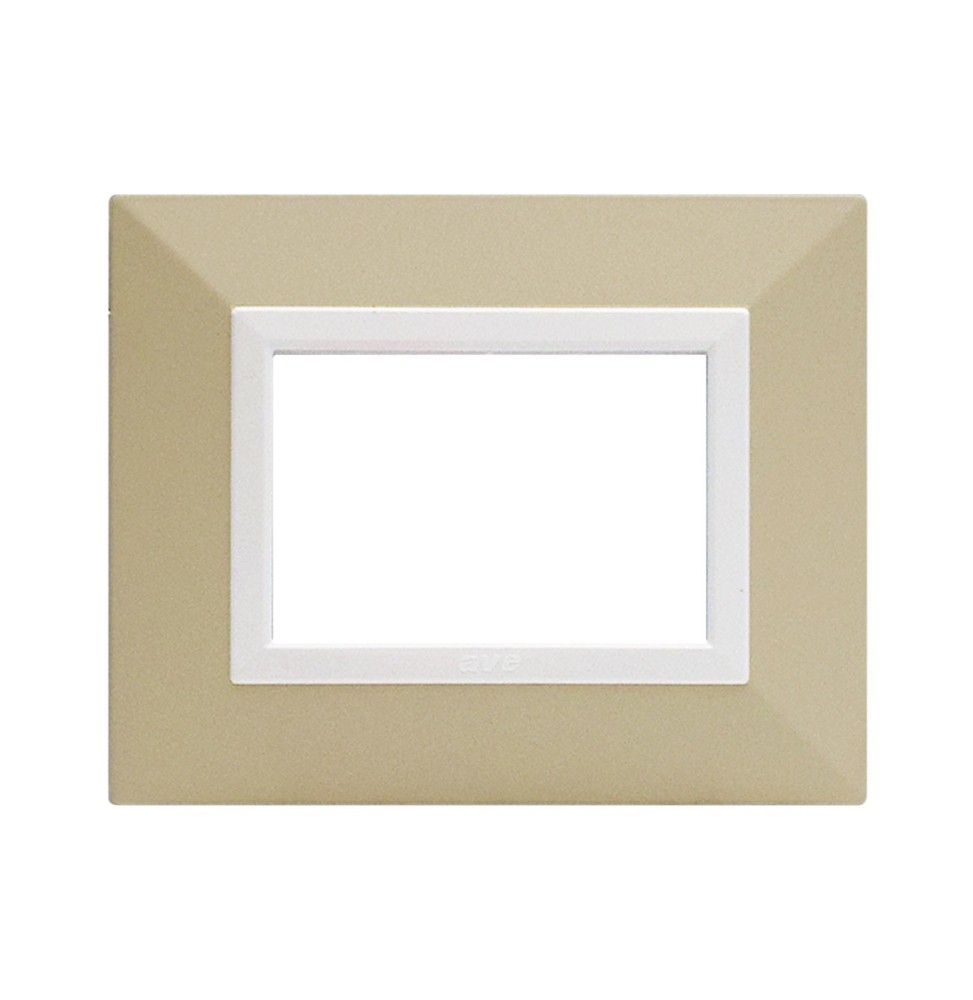 Placca personalizzabile Ave Zama 44 3 moduli 44P93PERS