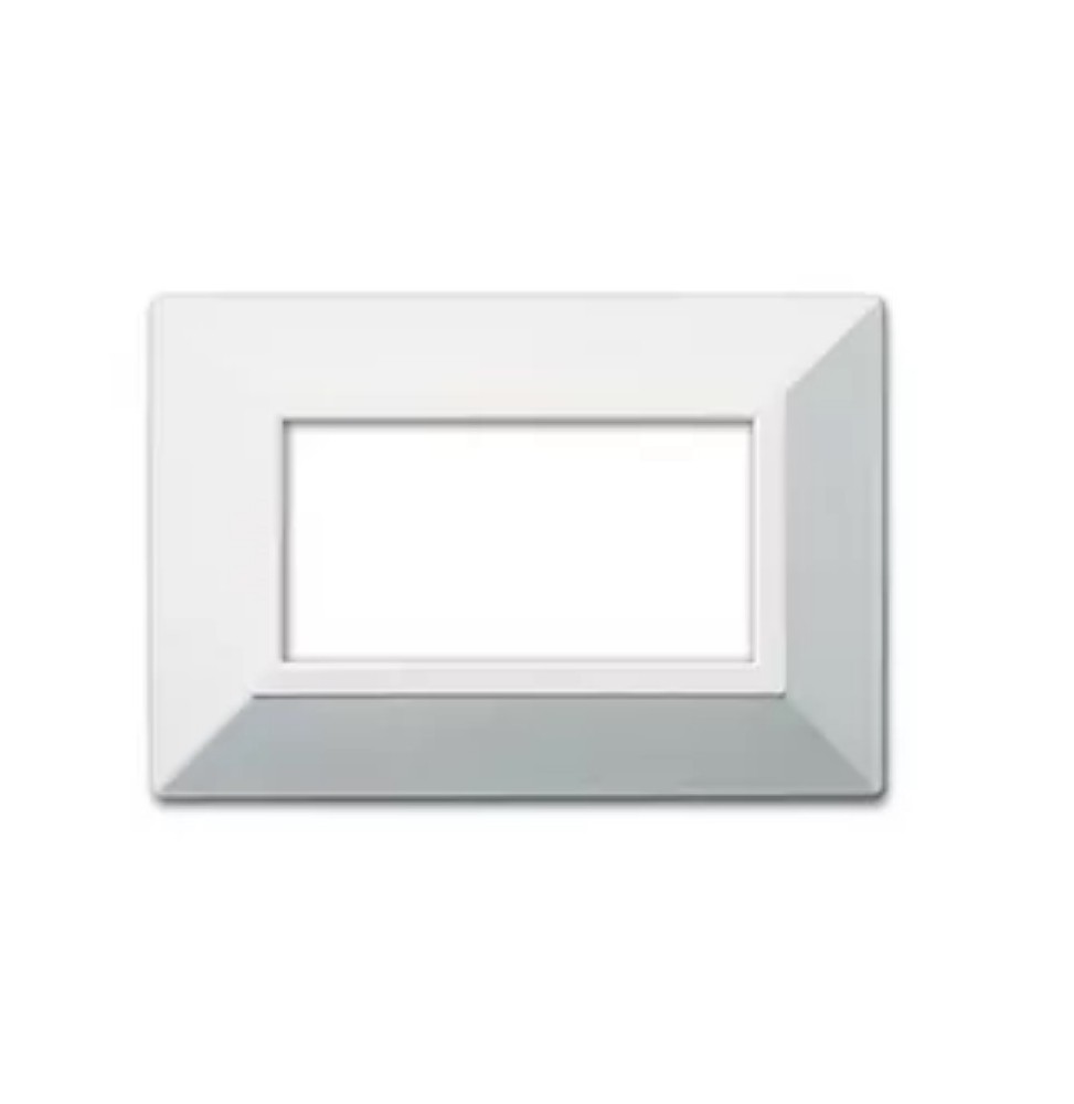 Placca AVE Zama 44 Bianco Ral9010 4 moduli 44P94B