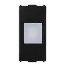 Lampada di emergenza 230V 1 modulo serie Pixia Nera Master 14464