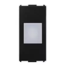 Lampada di emergenza 230V 1 modulo serie Pixia Nera Master 14464