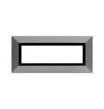 Placca Zama 44 Argento Opaco 7 moduli Ave 44P97AO | MisterElettro