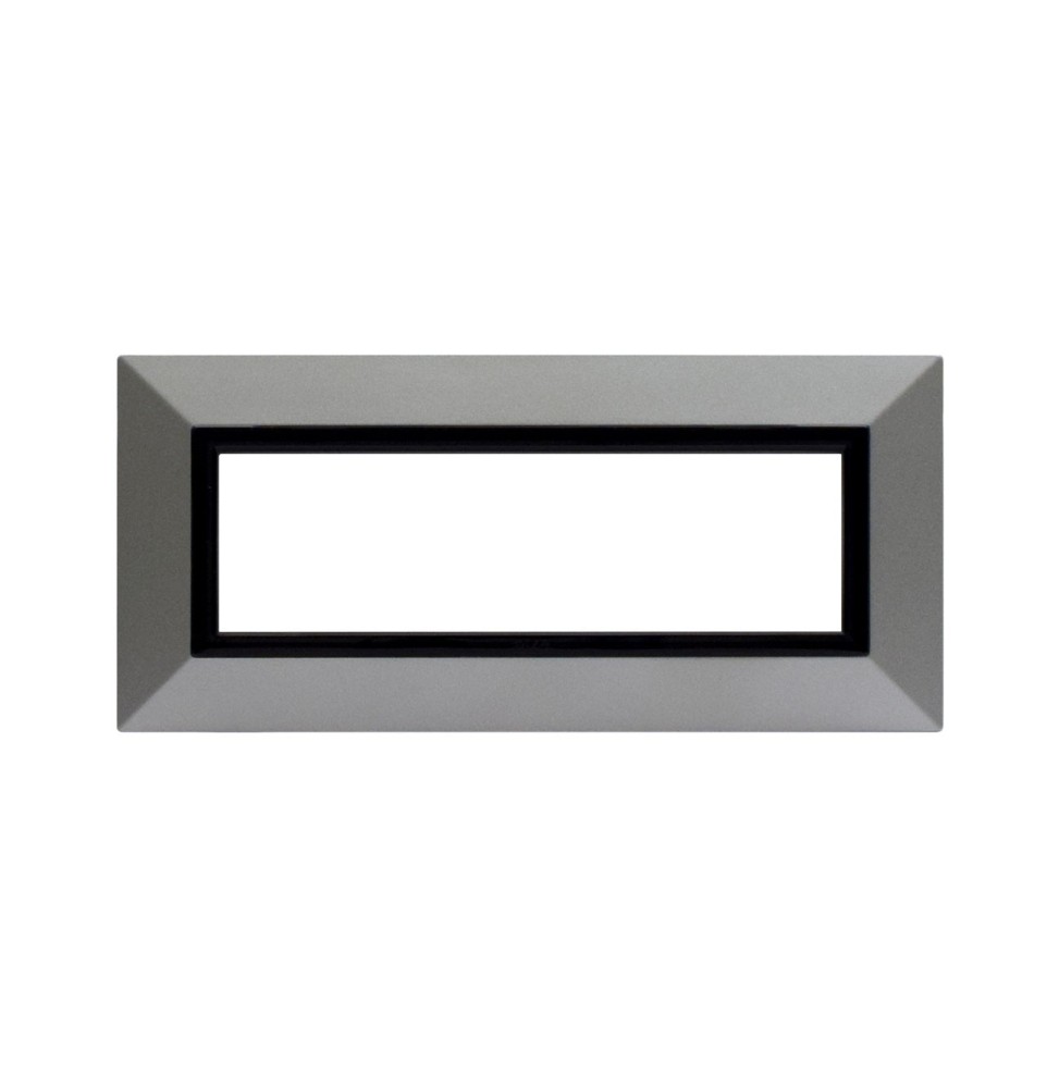Placca Zama 44 Argento Opaco 7 moduli Ave 44P97AO | MisterElettro