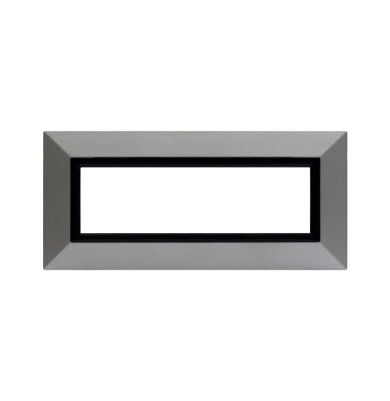 Placca Zama 44 Argento Opaco 7 moduli Ave 44P97AO | MisterElettro
