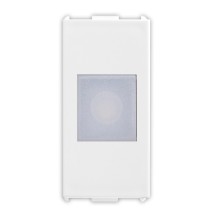 Lampada di emergenza 230V 1 modulo serie Pixia Bianca Master 11464