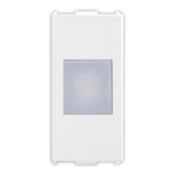 Lampada di emergenza 230V 1 modulo serie Pixia Bianca Master 11464