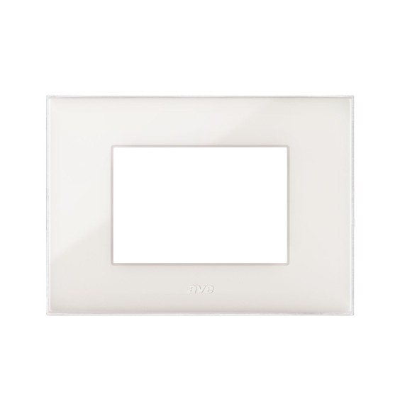 Placca Ave Young 3 Moduli Colore Avorio 44PJ03AVR