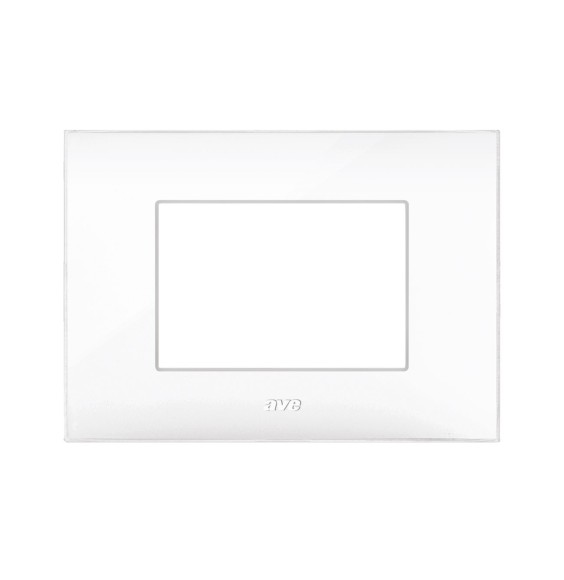 Placca Ave Young 3 Moduli Bianco 44PJ03B