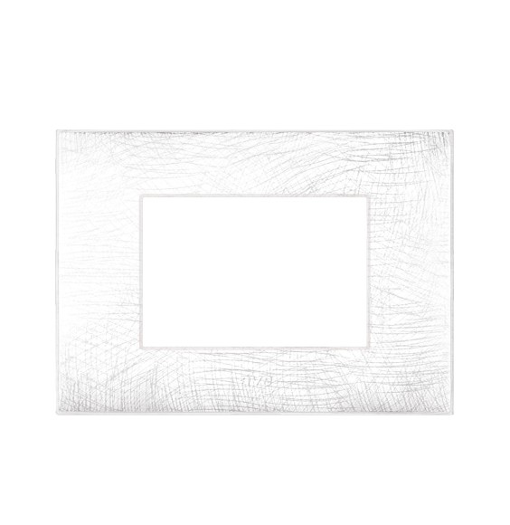 Placca Ave Young Sistema 44 3 Moduli Bianca 3D 44PJ03B/3D